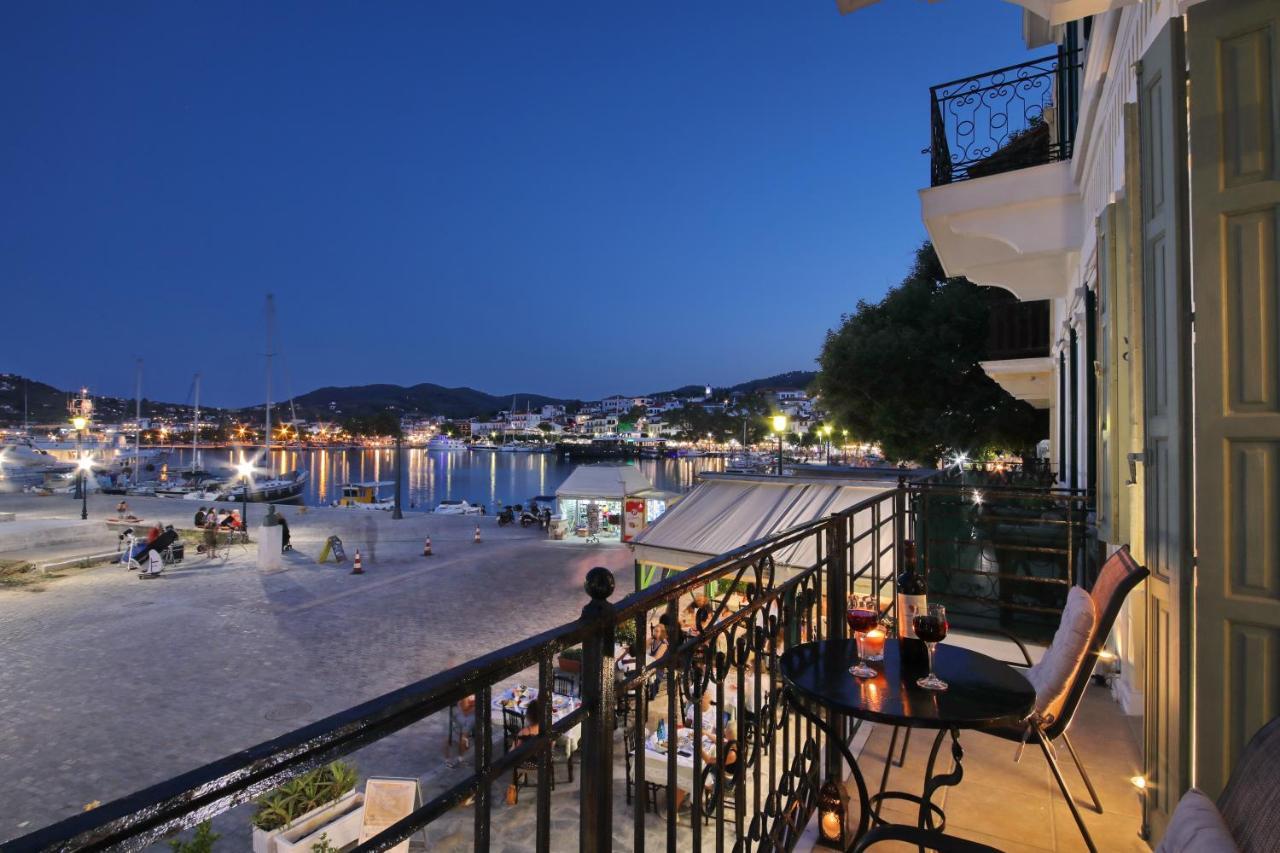 Faros Coastal Apartments Szkópelosz Kültér fotó