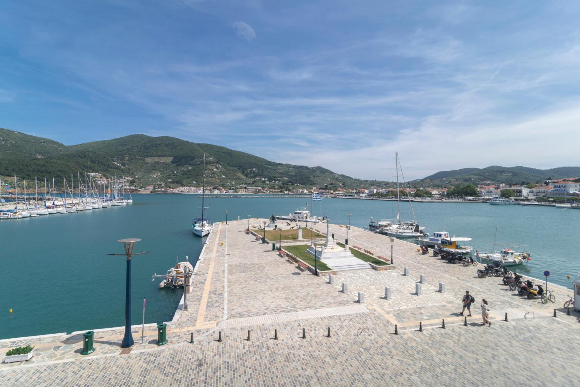 Faros Coastal Apartments Szkópelosz Kültér fotó