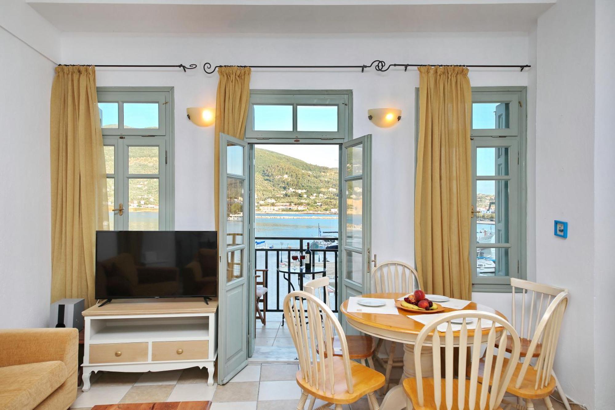 Faros Coastal Apartments Szkópelosz Kültér fotó